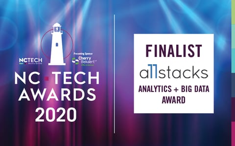 Allstacks Selected As Finalist for Analytics Category in NC Tech Awards 2020